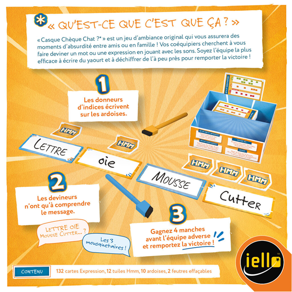 Casque Chèque Chat