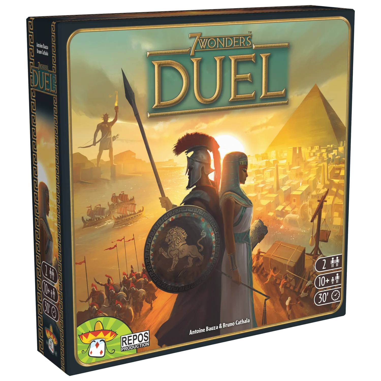 Boîte du jeu 7 Wonders Duel