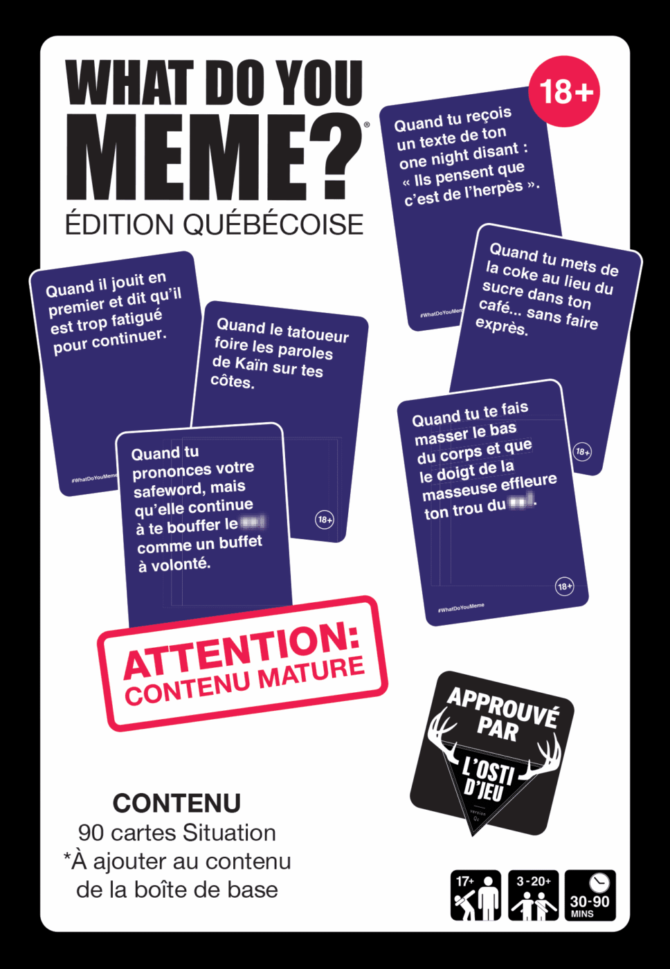 What Do You Meme? : Ext. 18+ – Éd. Québécoise