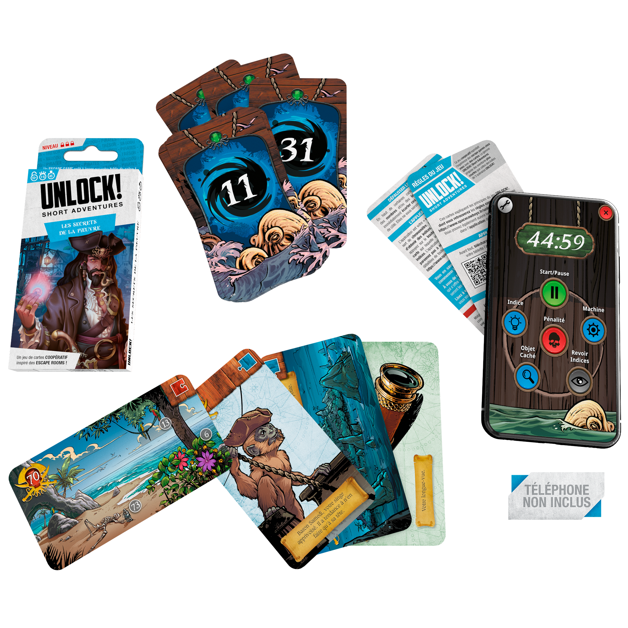 Unlock!: Short Adventures - #6 Les Secrets de la Pieuvre