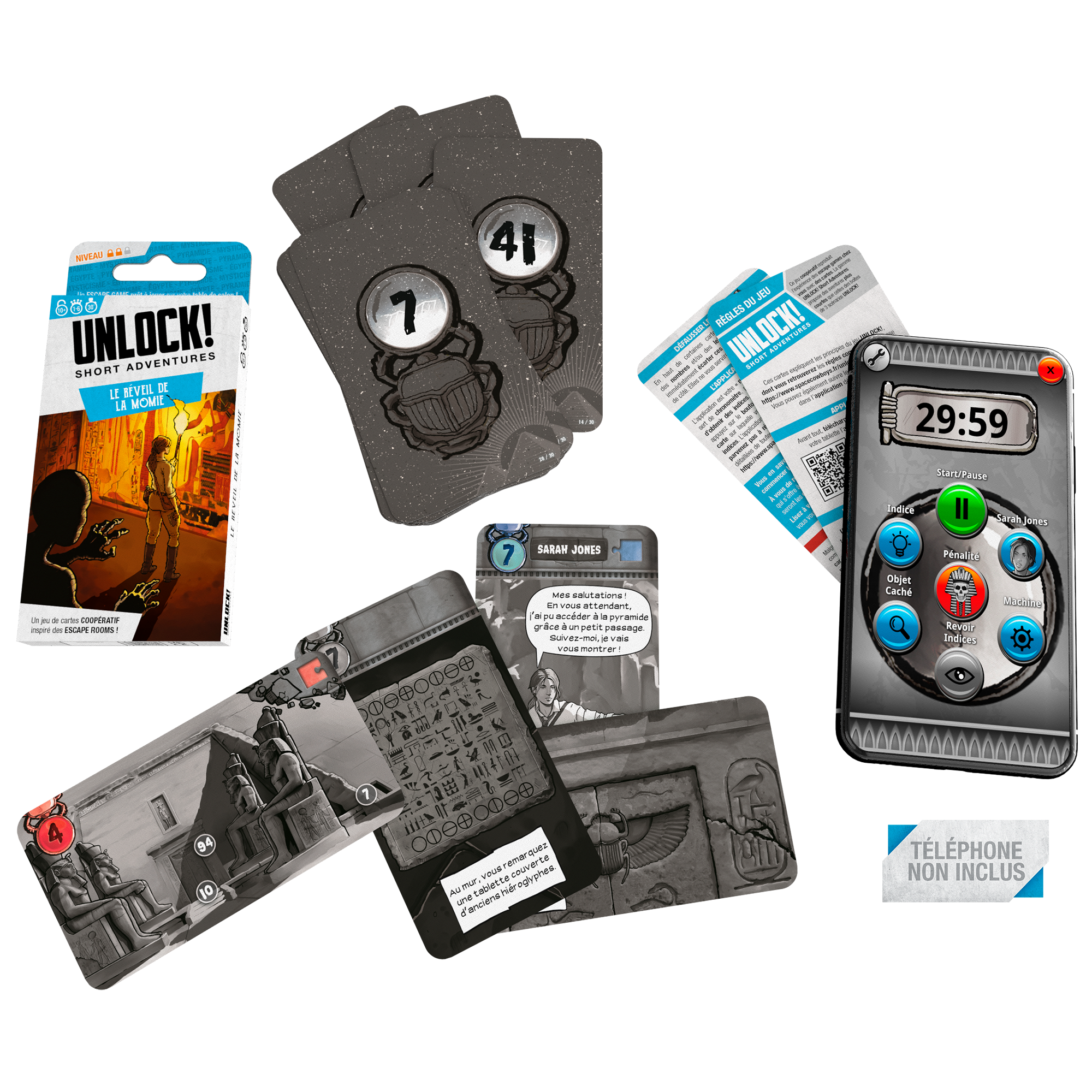 Unlock!: Short Adventures - #2 Le réveil de la momie