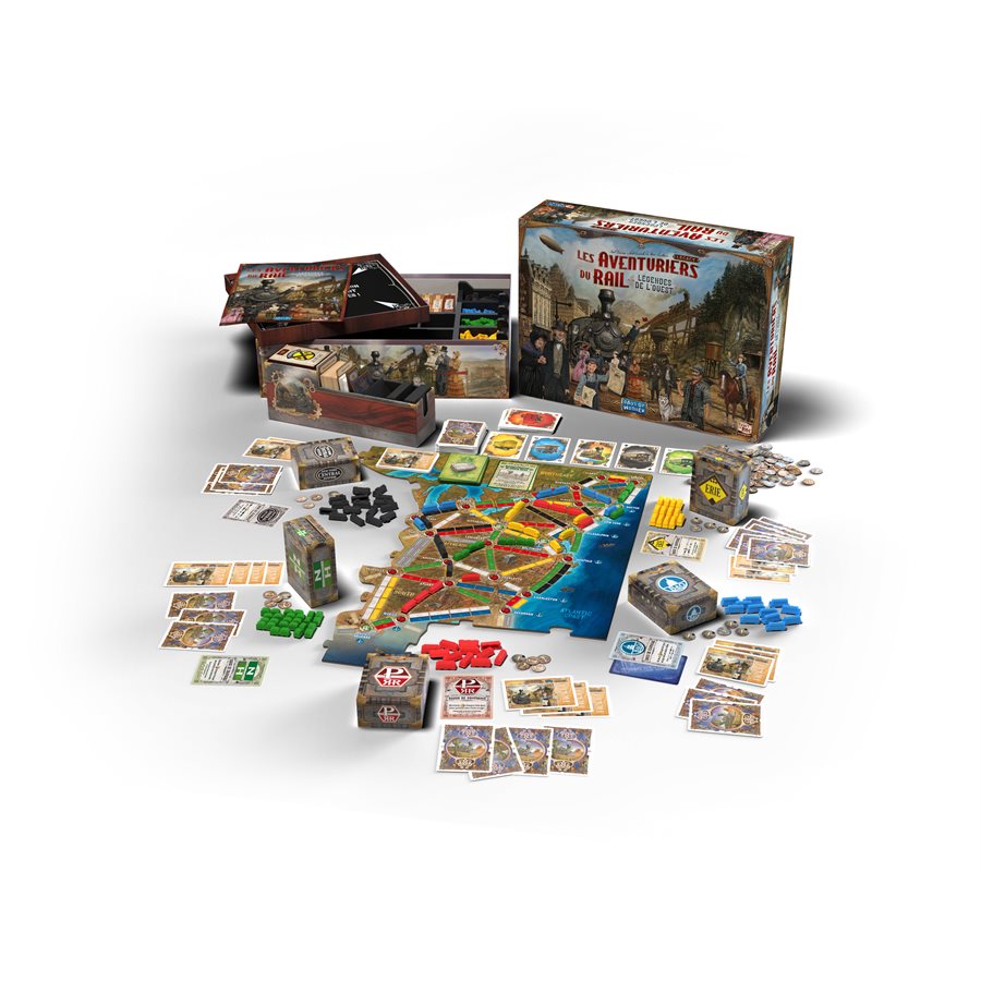 Les Aventuriers du Rail Legacy: Légendes de l'Ouest