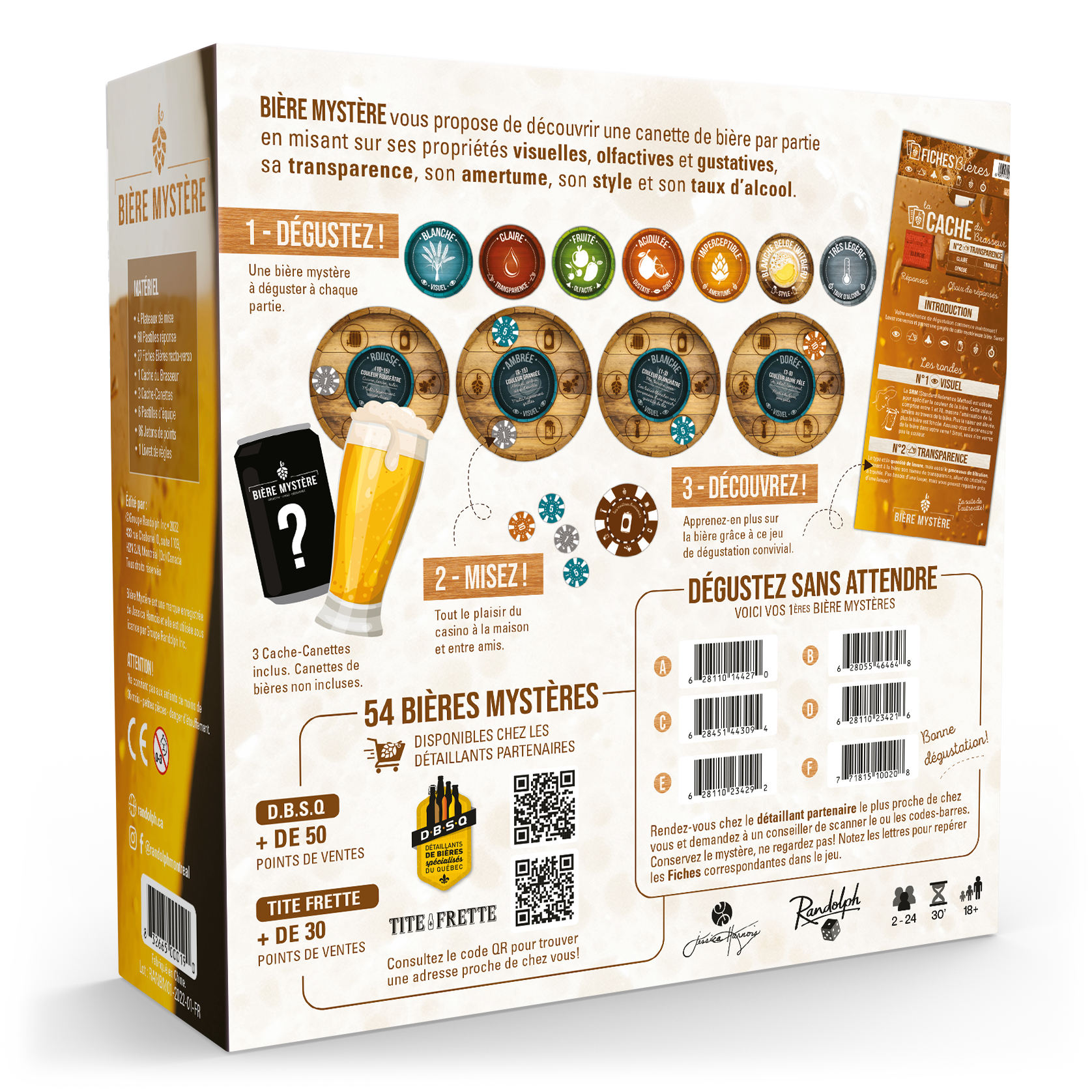 Combo Bière Mystère + 3 caches canettes supplémentaires