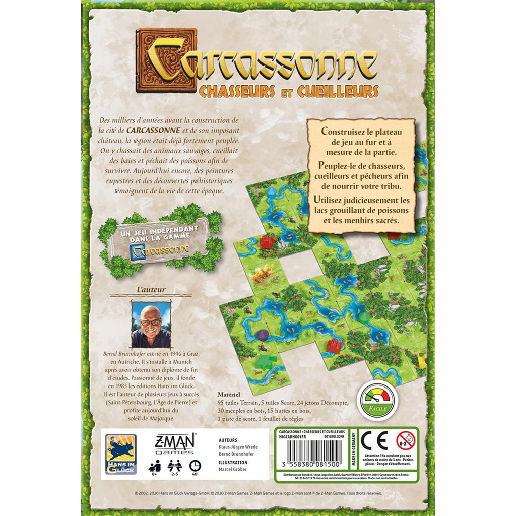 Carcassonne Chasseurs et Cueilleurs
