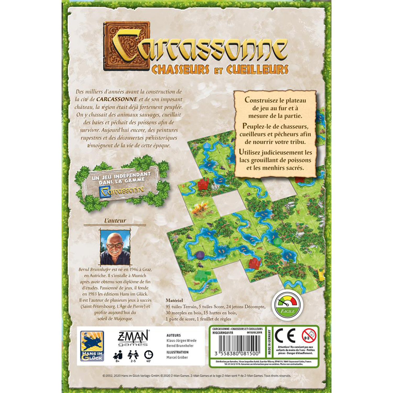 Carcassonne Chasseurs et Cueilleurs