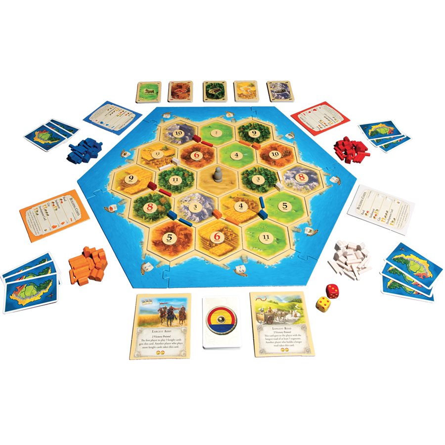 Catan (VA)- Box damaged, new game (30%)