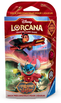 Disney Lorcana : Set 8 - Règne de Jafar - Deck de Démarrage : Rubis & Acier