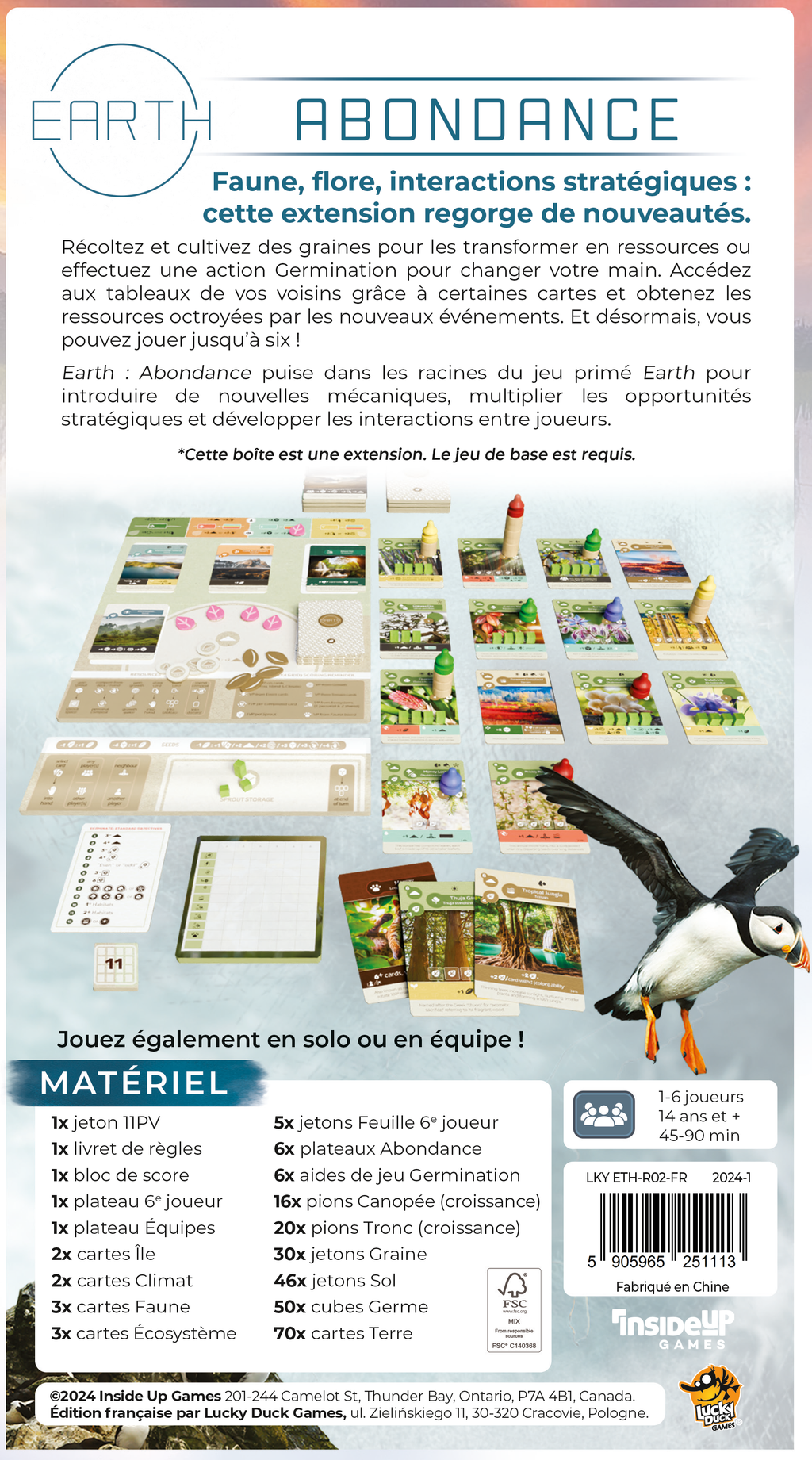 Earth : Ext. Abondance