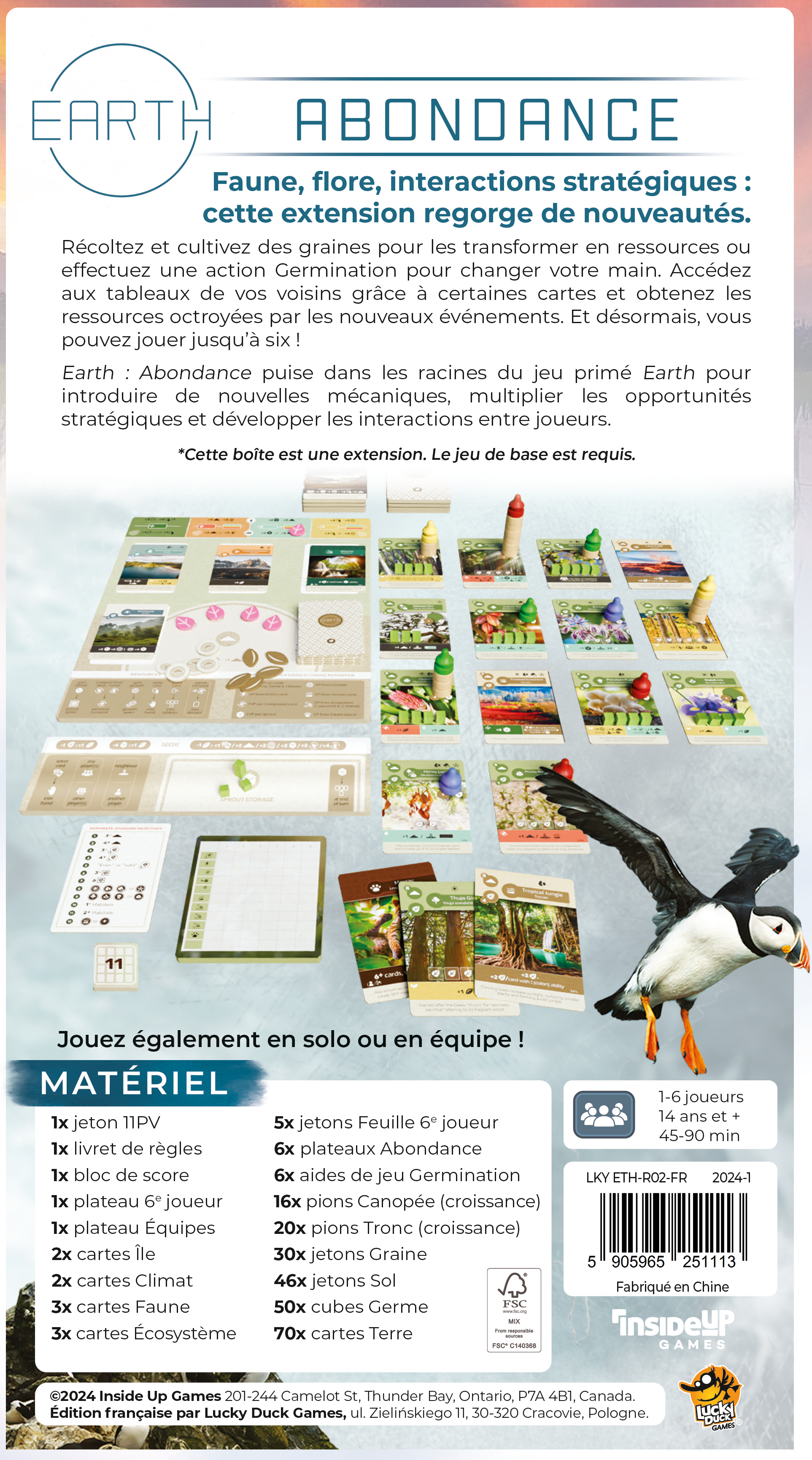 Earth : Ext. Abondance