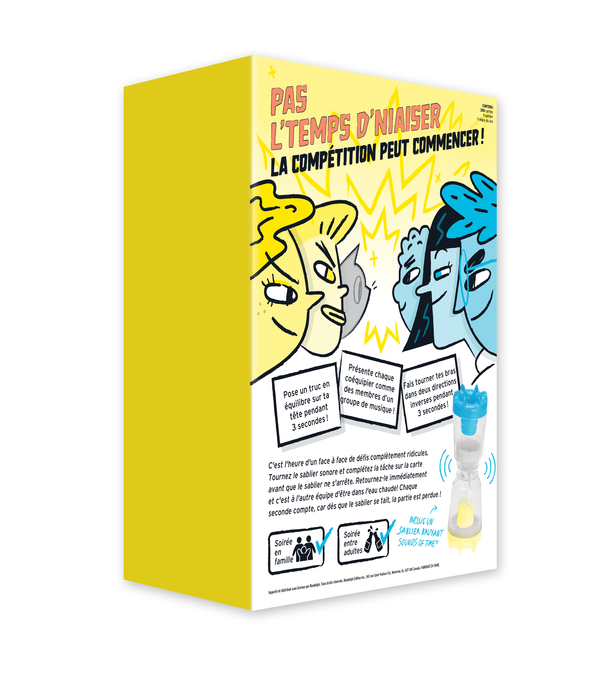 Pas l'temps d'niaiser !