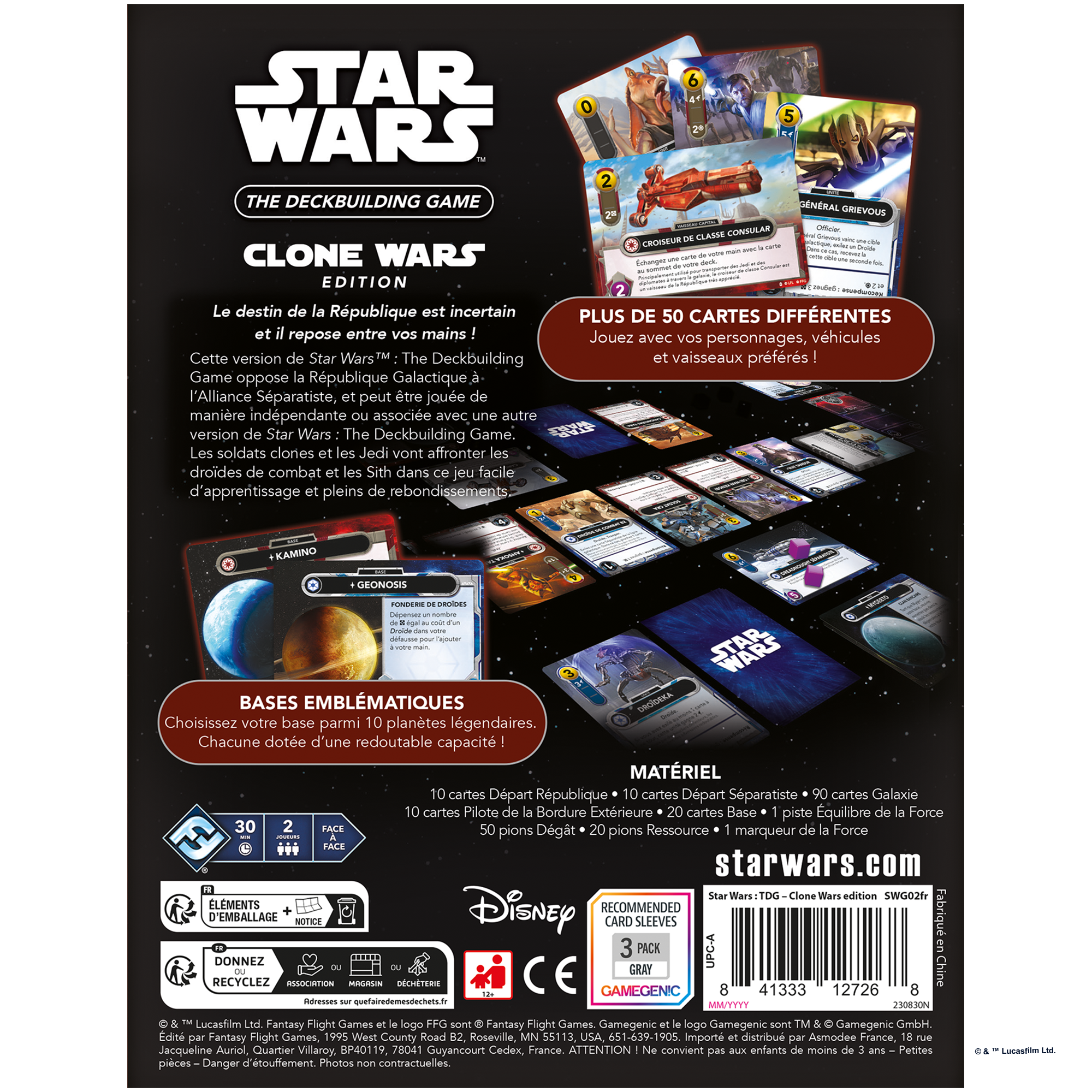 Star Wars - The Deckbuilding Game - Clone Wars (VF)