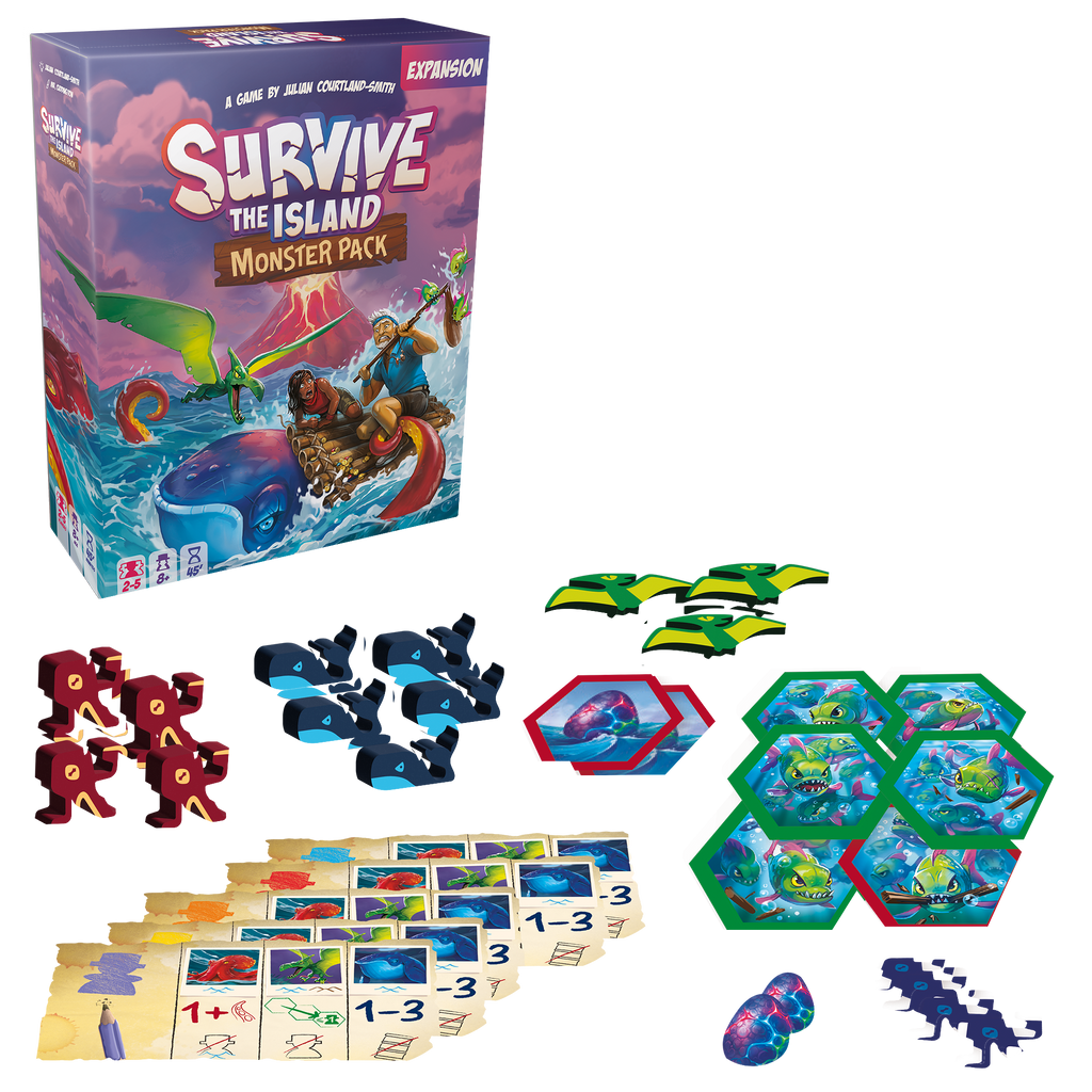 Combo Survive the Island + Ext. Monster Pack