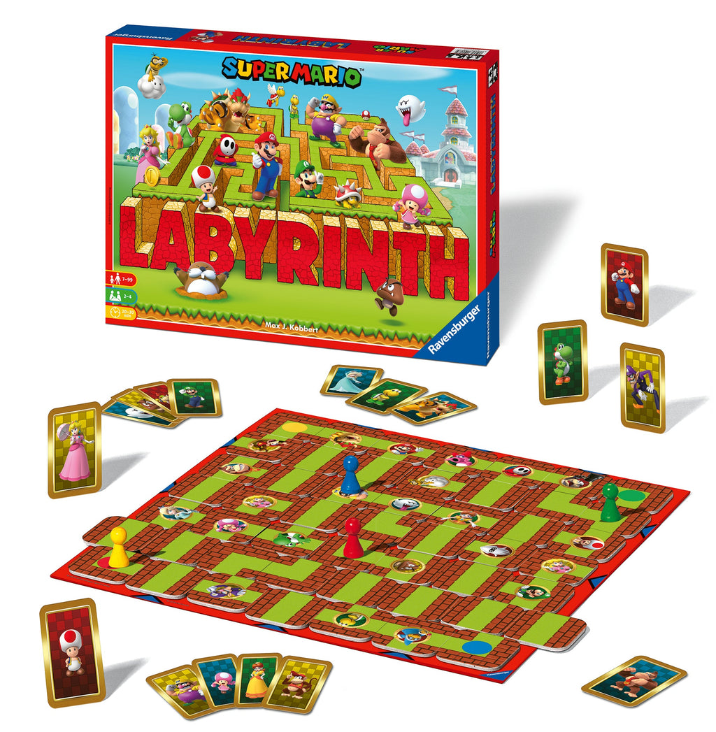 Super Mario Labyrinth - Boîte imparfaite, jeu neuf (20%)