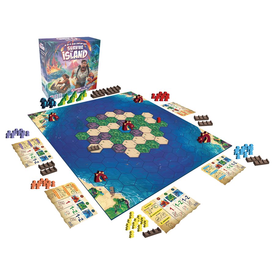 Combo Survive the Island + Ext. Monster Pack