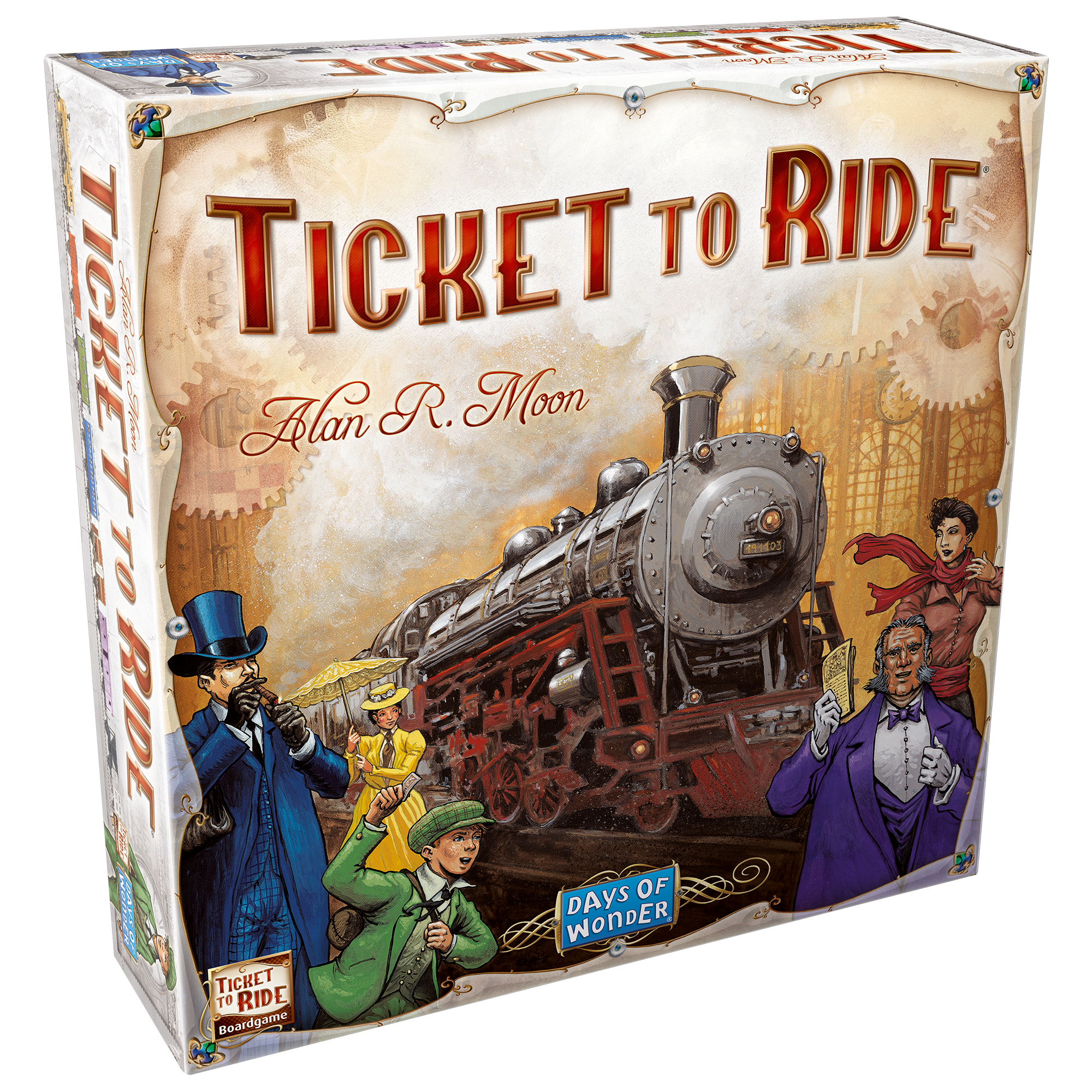 Ticket to Ride (VA) -  Imperfect box, new game (30%)