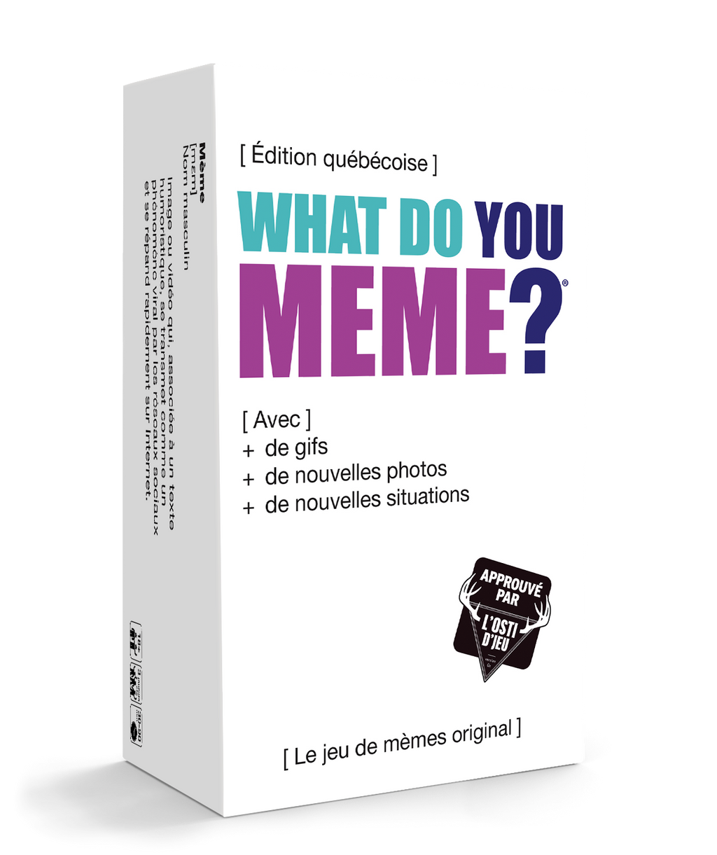 What Do You Meme? GIF : Édition Québécoise