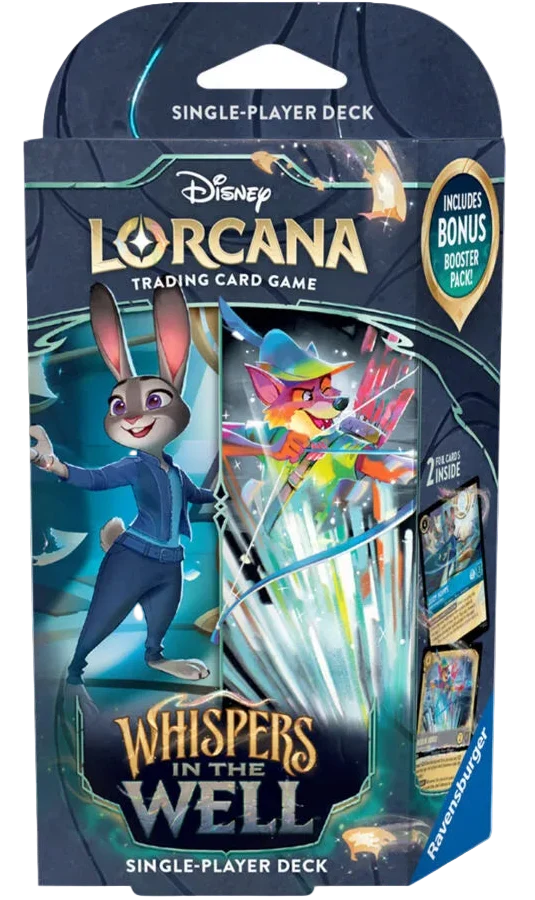 Disney Lorcana : Set 10 - Whispers in the Well - Starter Deck - Sapphire-Steel