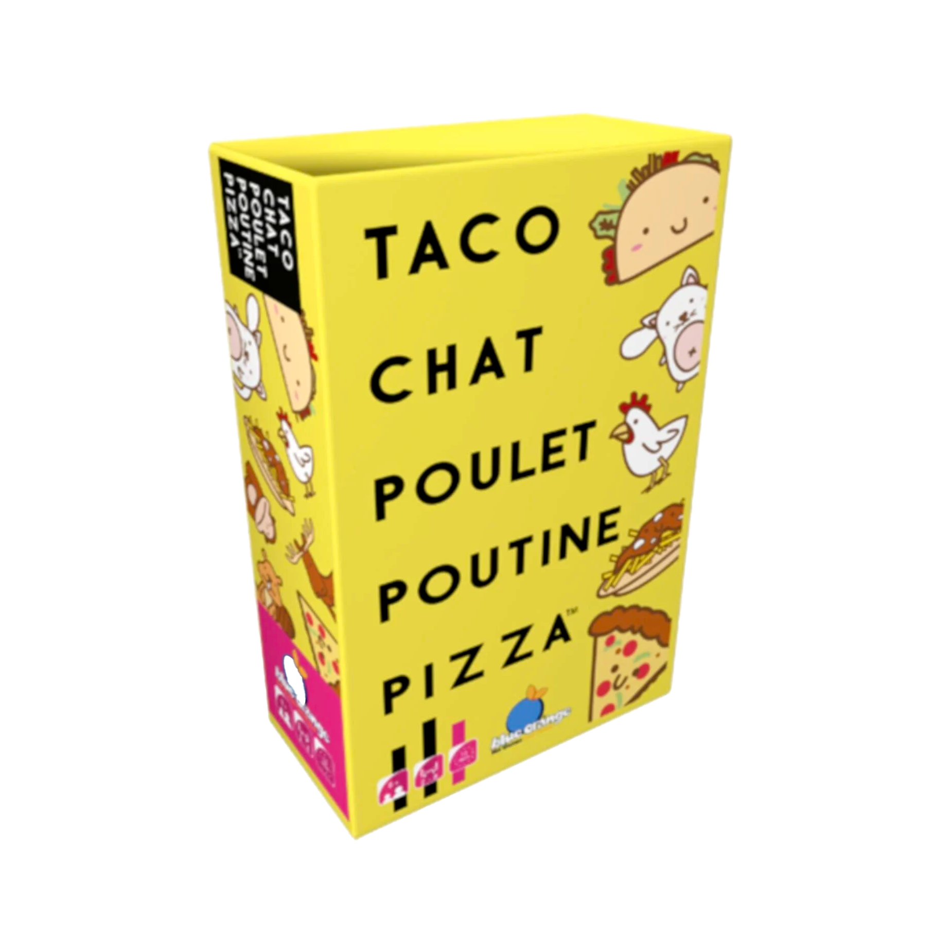 Taco Chat Poulet Poutine Pizza