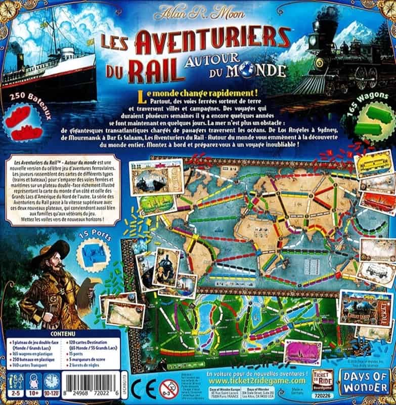 Les Aventuriers du Rail: Autour du Monde