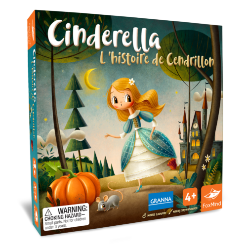 L'histoire de Cendrillon - boîte du jeu