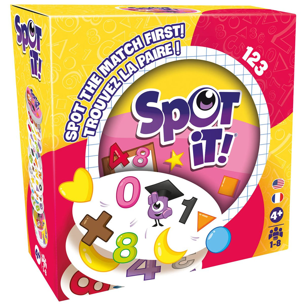 Spot It! - 1,2,3 (Grosse Boite)