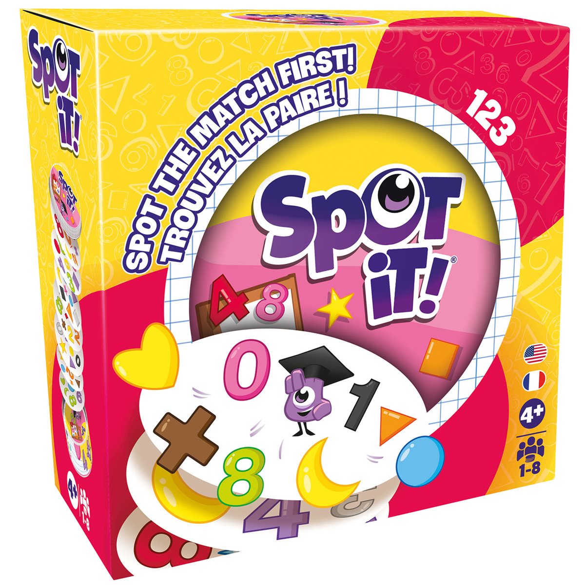 Spot It! - 1,2,3 (Grosse Boite)