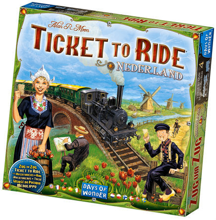 Ticket To Ride: Ext. - Map #4 - Nederland